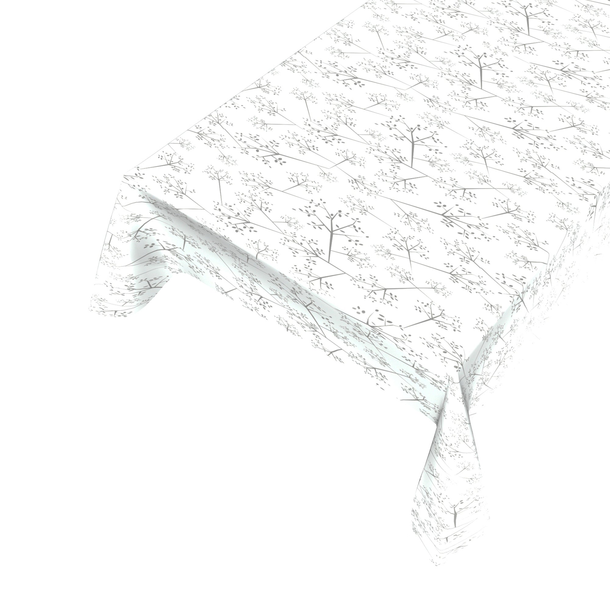 Voksdug i lys beige med fine grene - tilpasses i ønskede mål