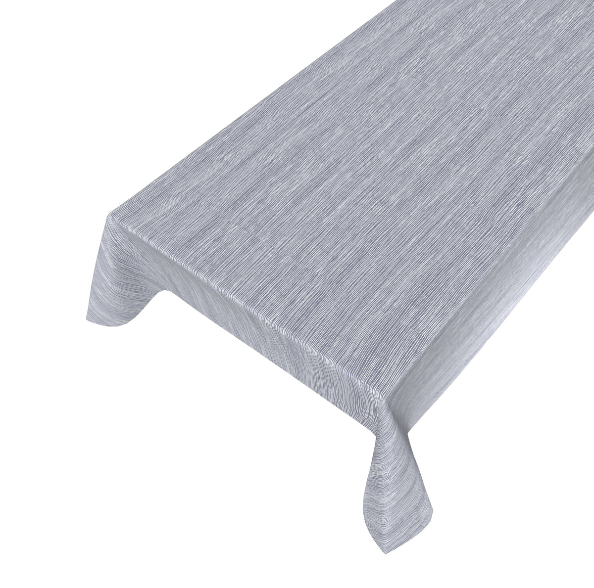 Voksdug i grå med diskret stribet mønster - tilpasses i ønskede mål