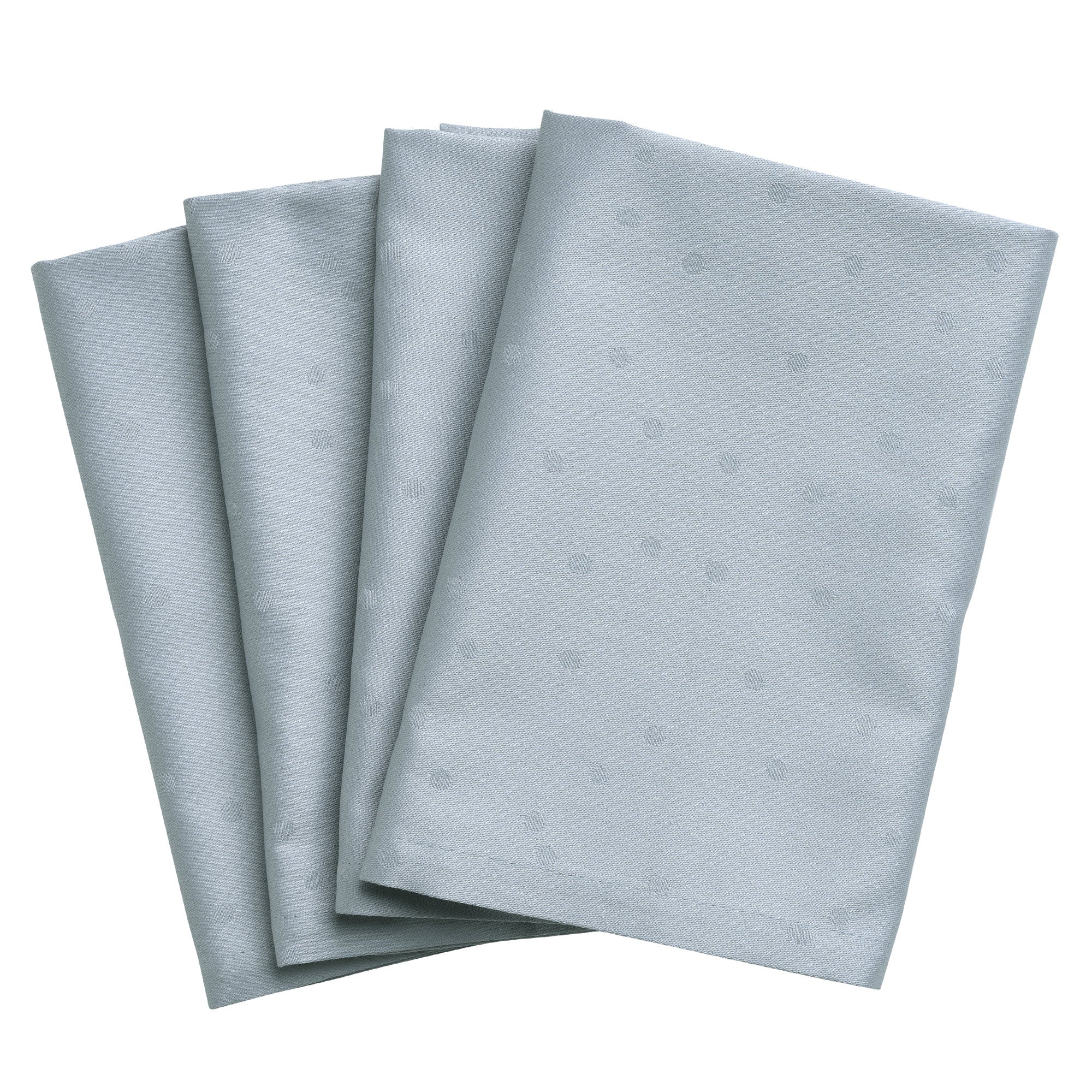 Compliments Confetti Damask stofservietter 45 x 45 cm – Mineralblå