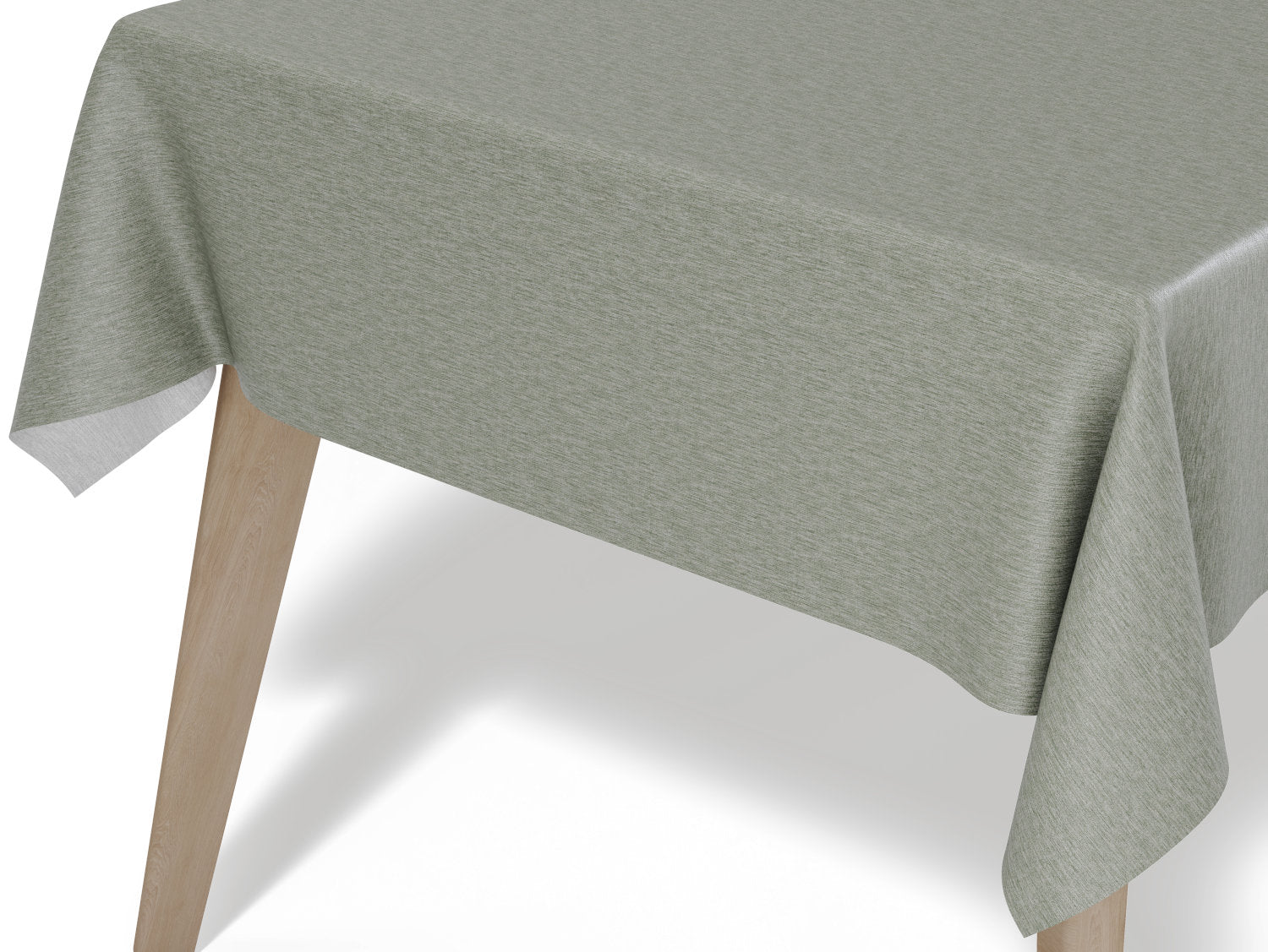 Voksdug i kraftig, silkeblød kvalitet i grønne farver – tilpasses i ønskede mål og leveres rullet på rør