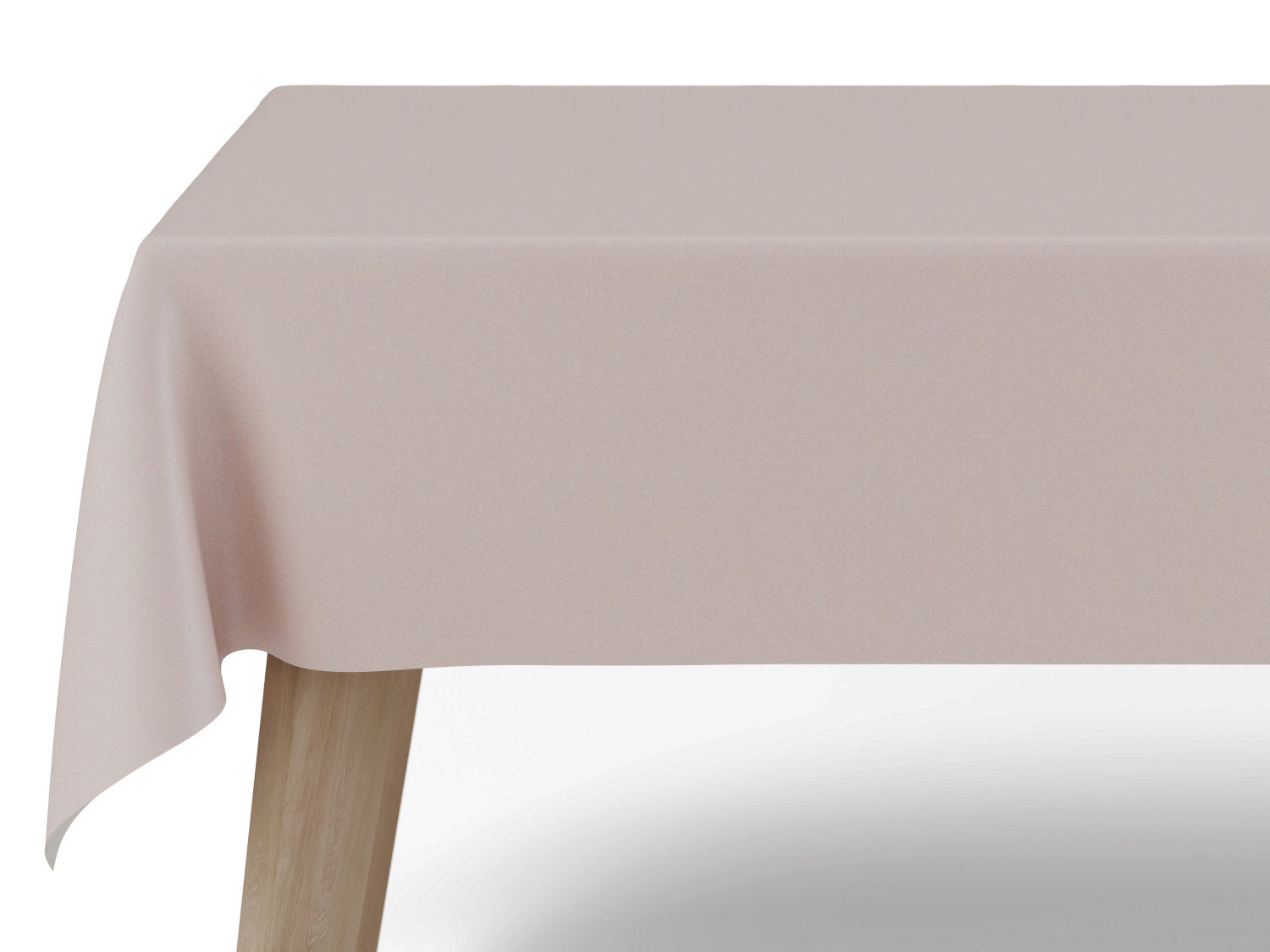 Voksdug i soft pink og grålig tone med diskret sildebensmønster - bredde 137 cm - tilpasses i ønskede mål og leveres rullet på rør