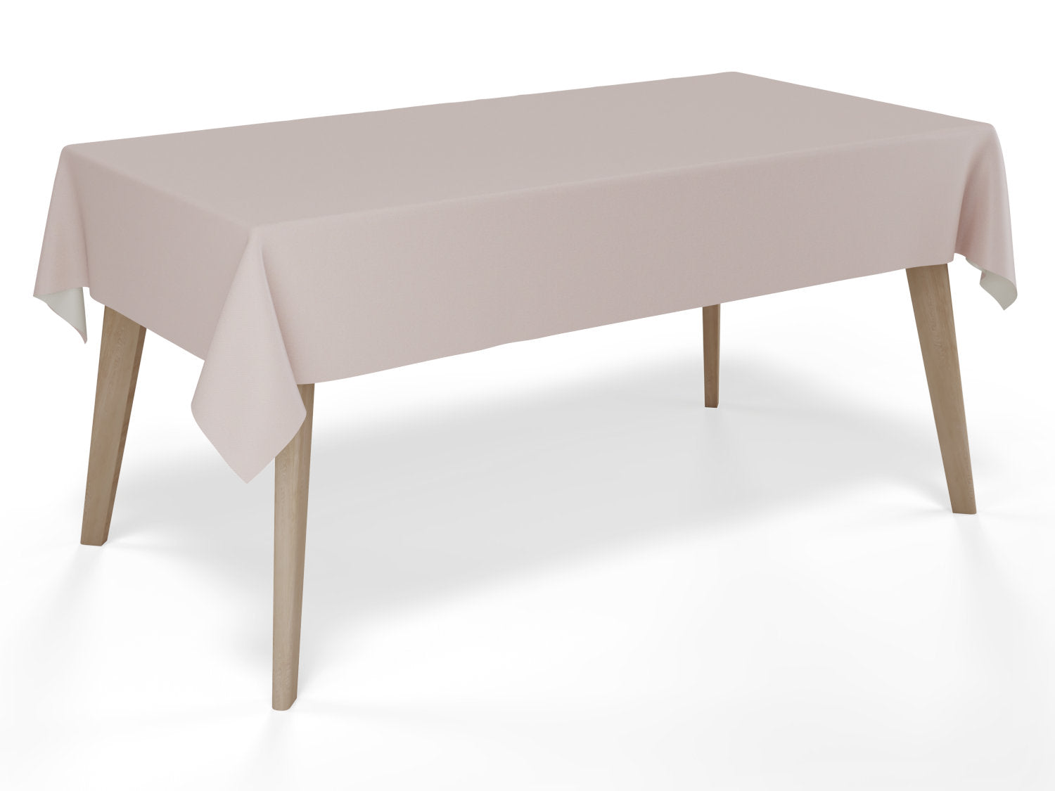 Voksdug i soft pink og grålig tone med diskret sildebensmønster - bredde 137 cm - tilpasses i ønskede mål og leveres rullet på rør