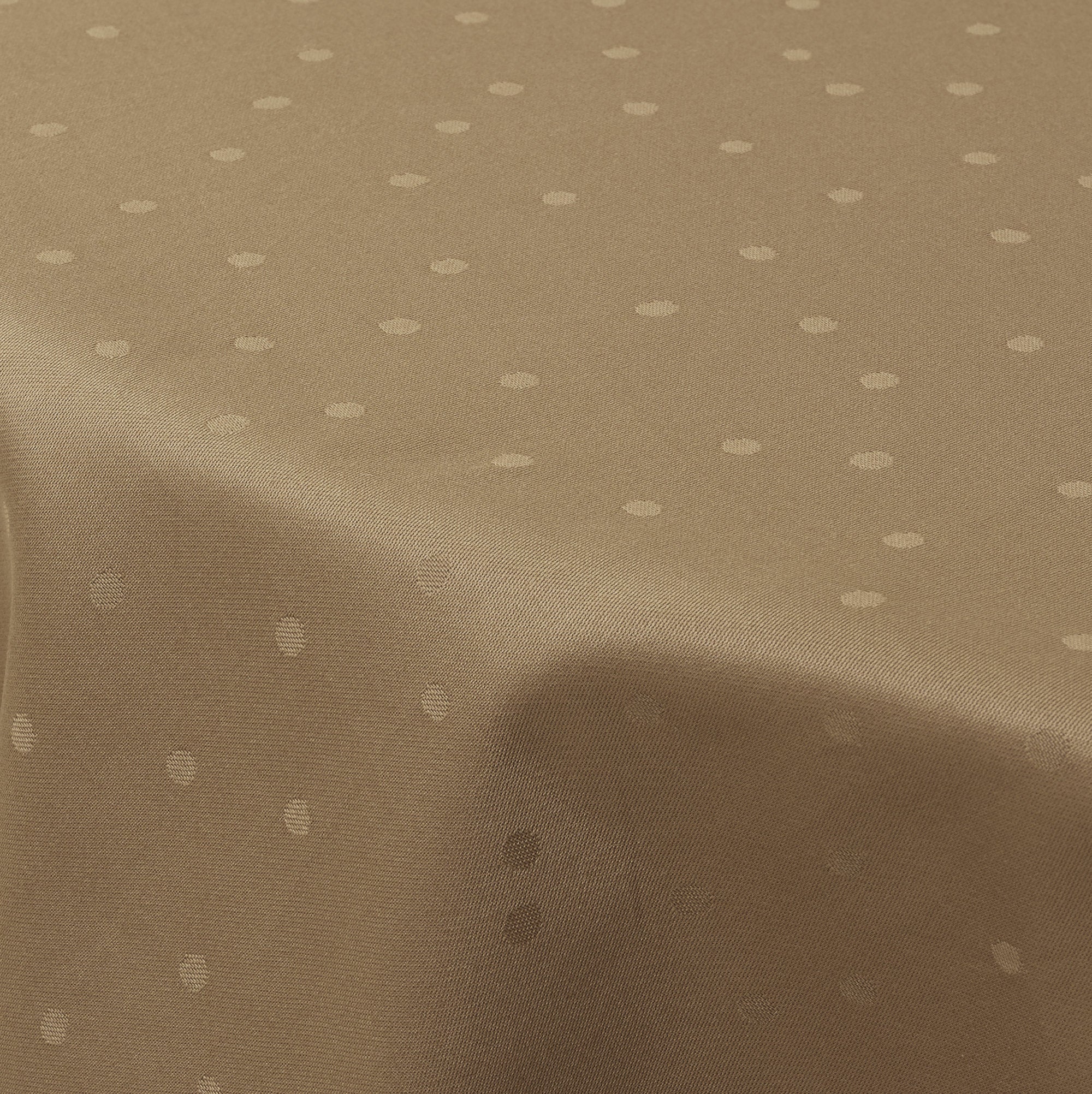 Compliments Confetti Damask dug Ø200 cm – Valnøddebrun