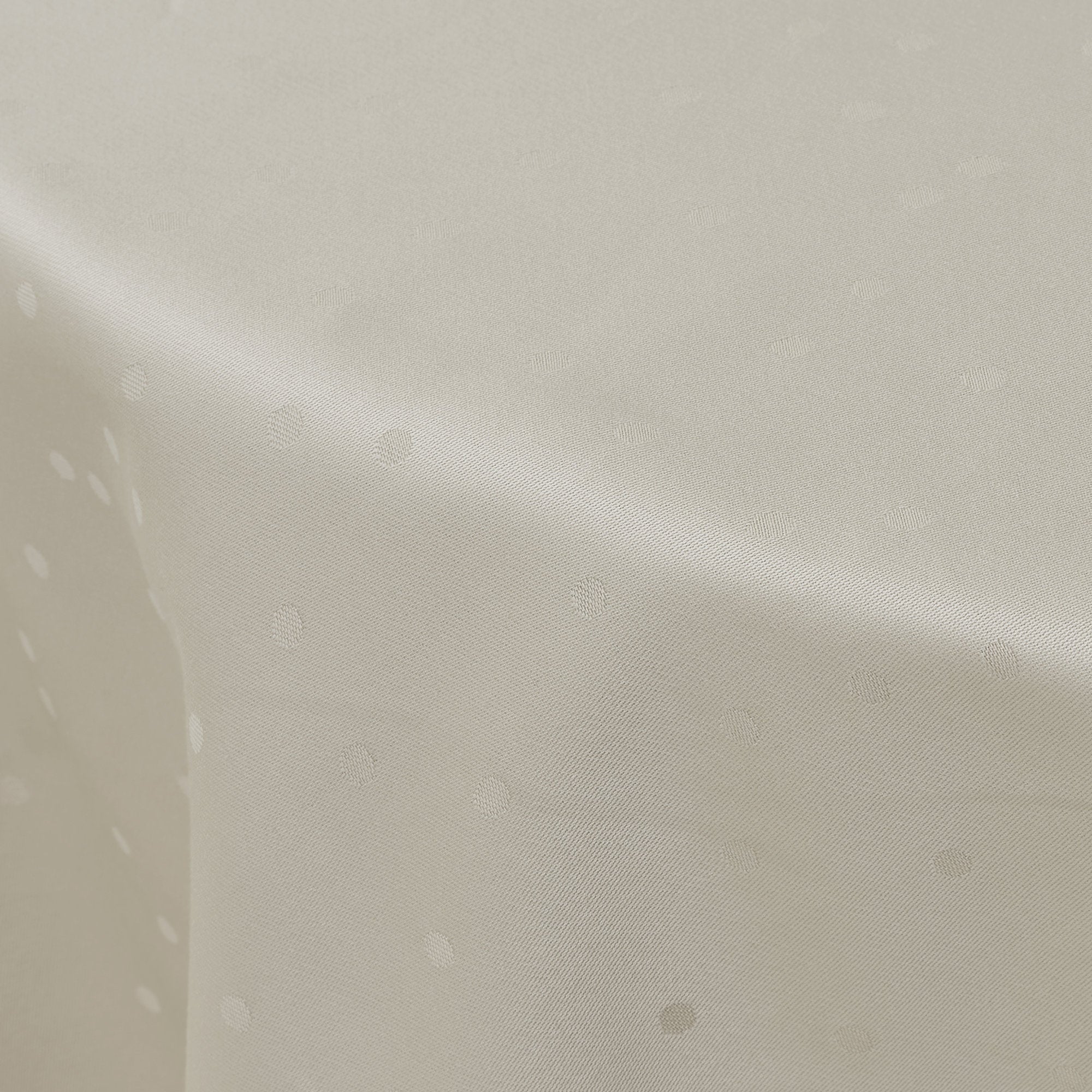 Compliments Confetti Damask dug Ø200 cm – Cremefarvet (Moon)