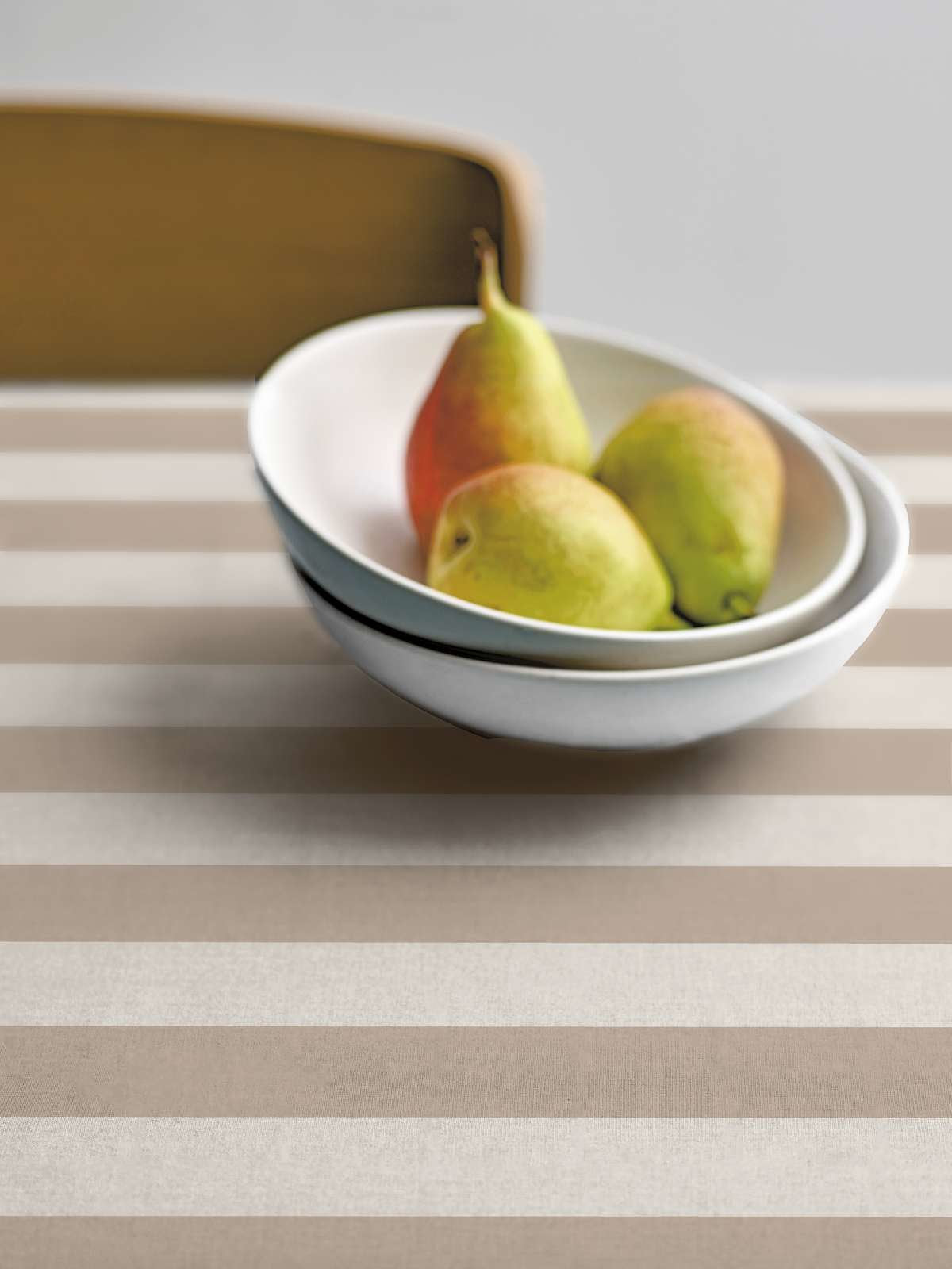 Södahl Parallel vandafafvisende akryldug i nature  med antislip - tilpasses i ønskede mål og leveres rullet på rør