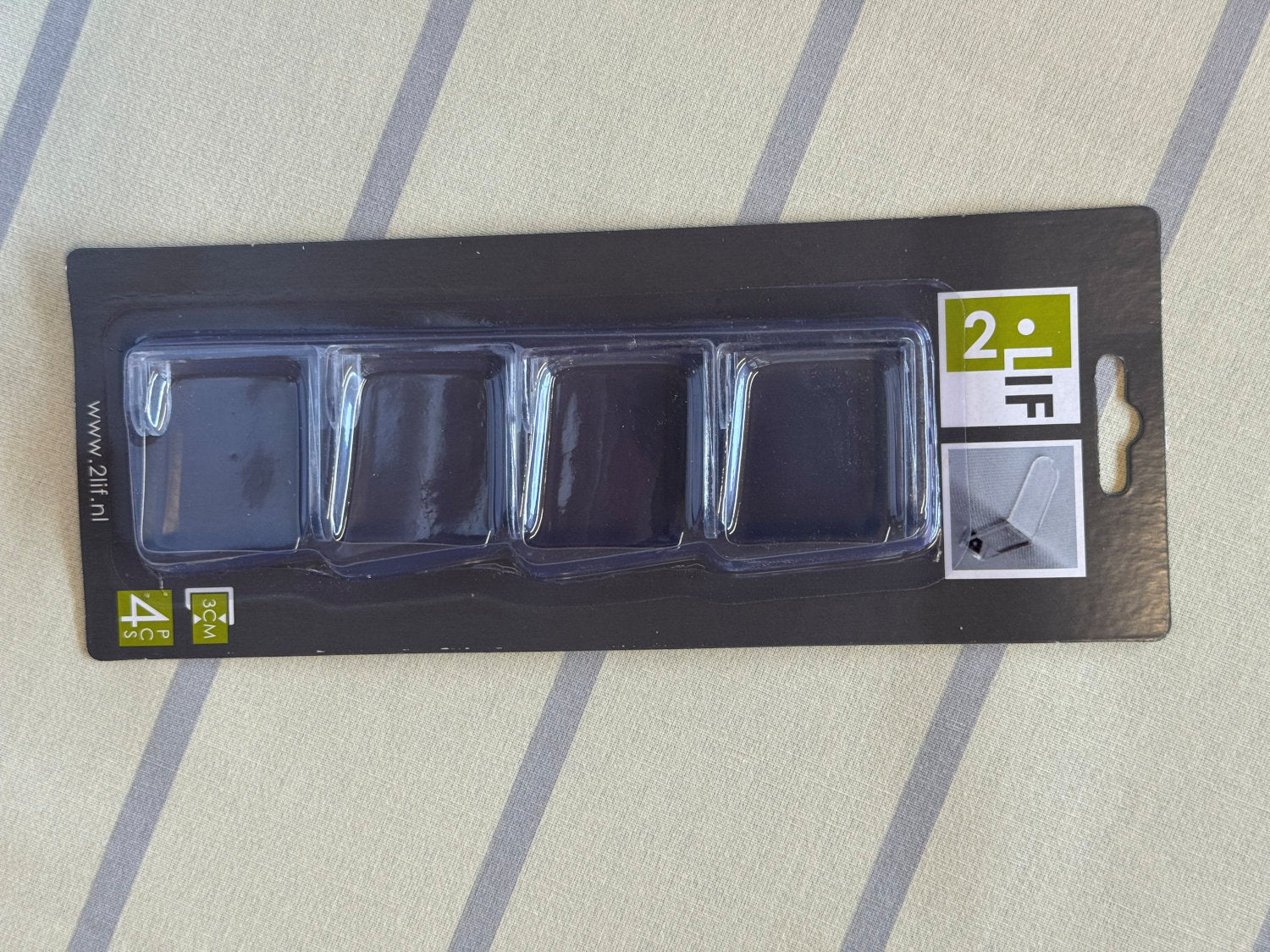 Transparente dugklemmer – 4 stk. til bordplader op til 30 mm